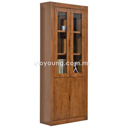 DREYER (83H212cm Walnut) Display Cabinet