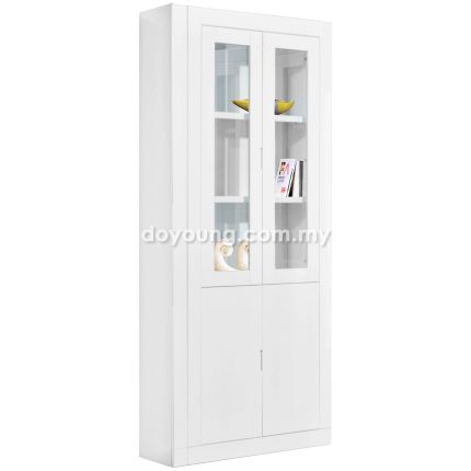 DREYER (83H212cm White) Display Cabinet