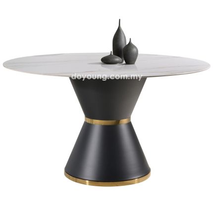 WAVINO (Ø120cm Ceramic - Venato) Dining Table