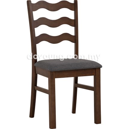 WAVY (Dark Brown) Side Chair*