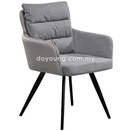 WESSON (Fabric, Grey) Armchair