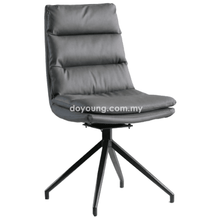 WESSON+ (Faux Leather) 360° Swivel Side Chair