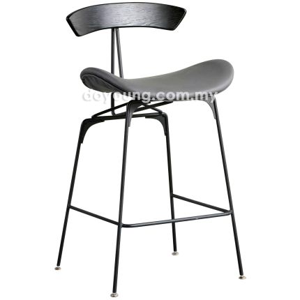 WHEELIE (SH65cm Faux Leather) Counter Chair
