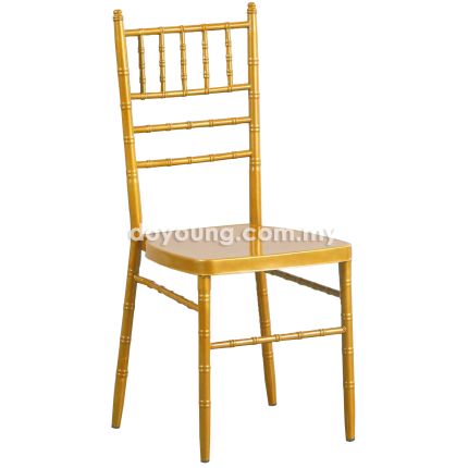 WILMER (Gold) Metal Banquet Chair
