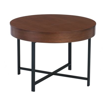 WOLCOTT (Ø69cm Walnut) Coffee Table