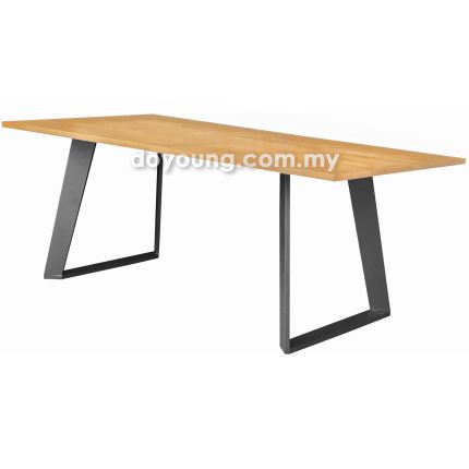 SALENA II (150x90cm Rubberwood - Oak) Dining Table