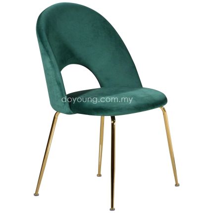 LYNEA III (Gold, Green) Side Chair (SA SHOWPIECE x1)
