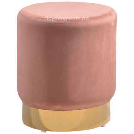 ARILD (Ø36SH43cm Gold,Pink) Pouf