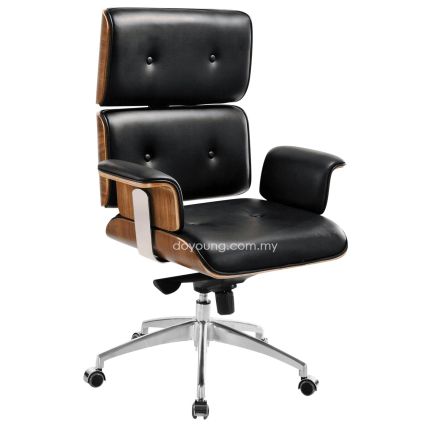 Eames High Back Director Chair - ↕ adj. &amp; 360° (replica)