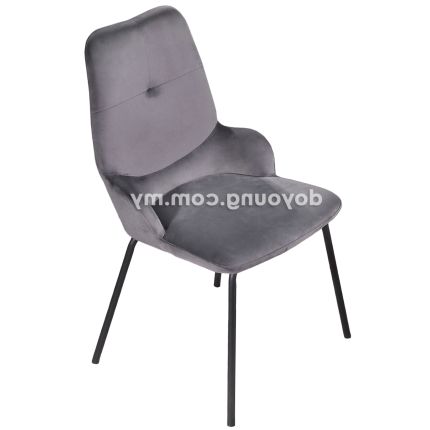 JAYDIA (Velvet Fabric) Side Chair (EXPIRING)