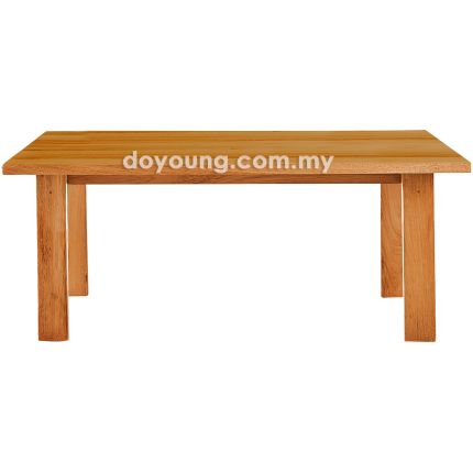 WUNAM (180x90cm Semangkok - Golden Brown) Dining Table (CUSTOM)