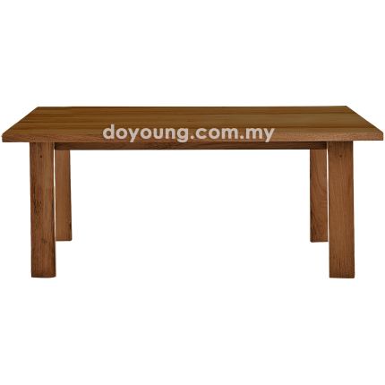 WUNAM (210x95cm Semangkok - Walnut) Dining Table (CUSTOM)