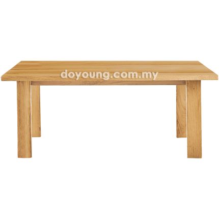 WUNAM (150x90cm Semangkok - Rustic Oak) Dining Table (CUSTOM)