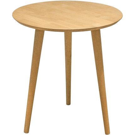ZEPHYRA (Ø52H55cm Rubberwood) Side Table
