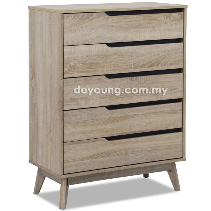 FOLLEY (80H107cm) Tall Chest of Drawers