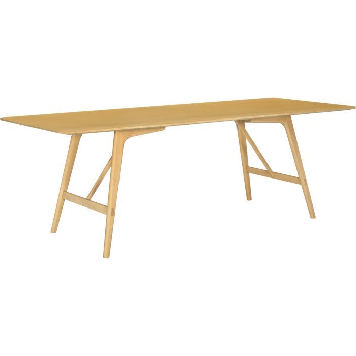 FERTIA (220x95cm Oak) Dining Table (EXPIRING)