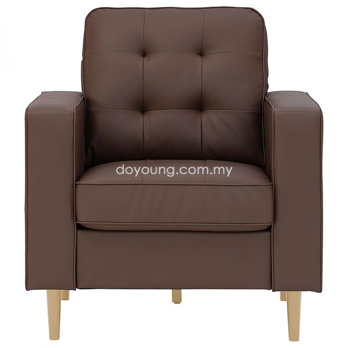 ABSALOM (83cm Faux Leather) Armchair (EXPIRING)*