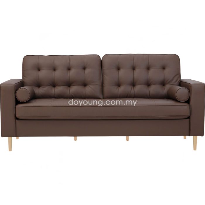 ABSALOM (192cm Faux Leather) Sofa*