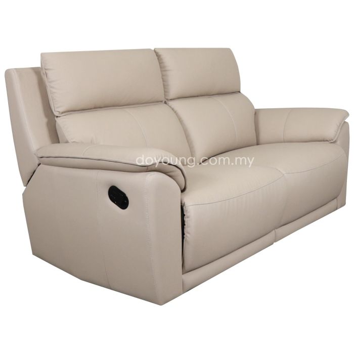 ECHO (196cm Fabric/Leather) Recliner Sofa (CUSTOM)