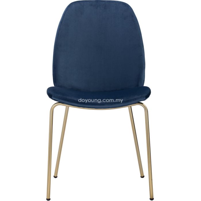 ADELIA (Velvet, Gold) Side Chair