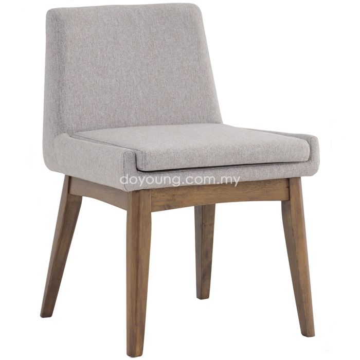 PETITE (Walnut Leg, Fabric) Side Chair (EXPIRING replica)