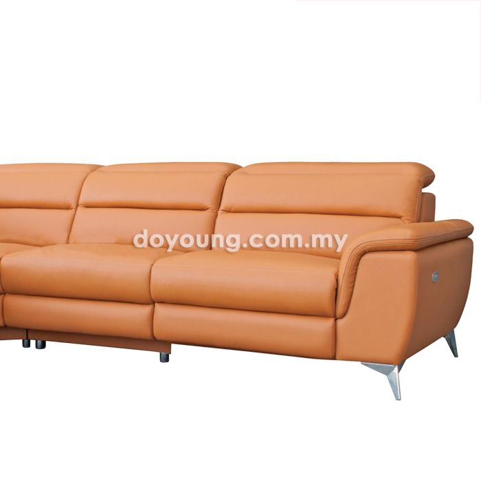 CYLON (206/281cm Fabric/Leather) Modular Incliner Sofa (CUSTOM)