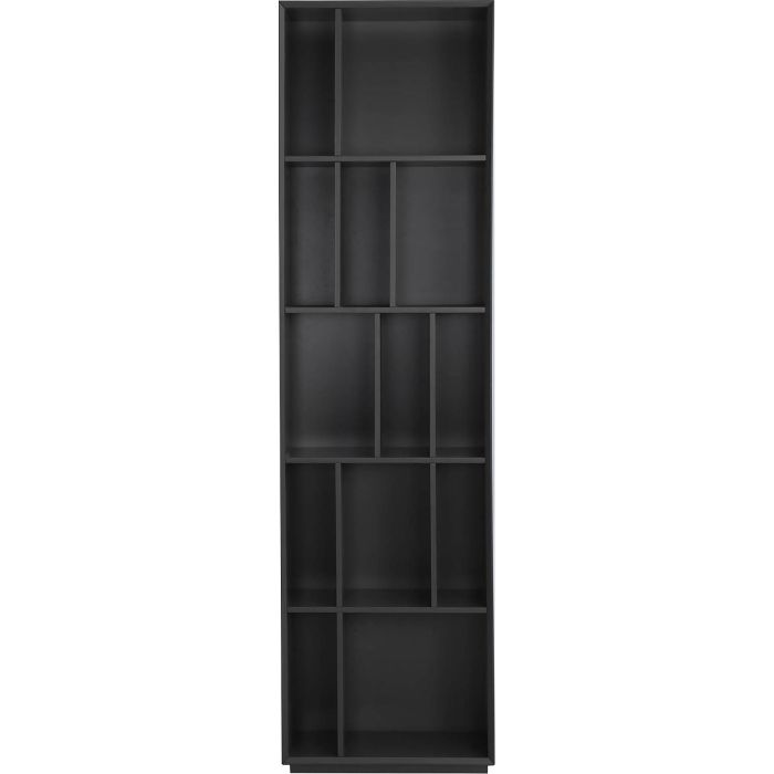 TRISTAN (59H213cm Gunmetal Grey) Bookcase