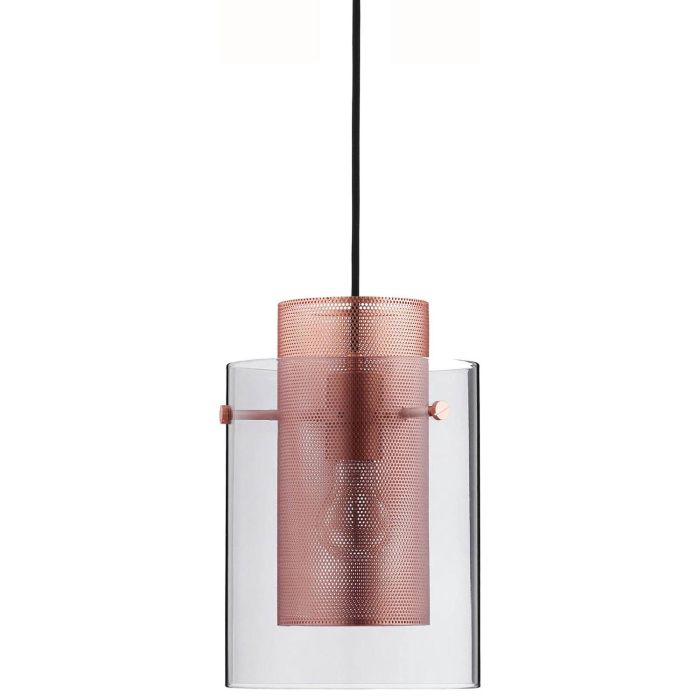 Tetra (Ø30cm) Pendant Lamp with Smoke Glass Cover (EXPIRING)