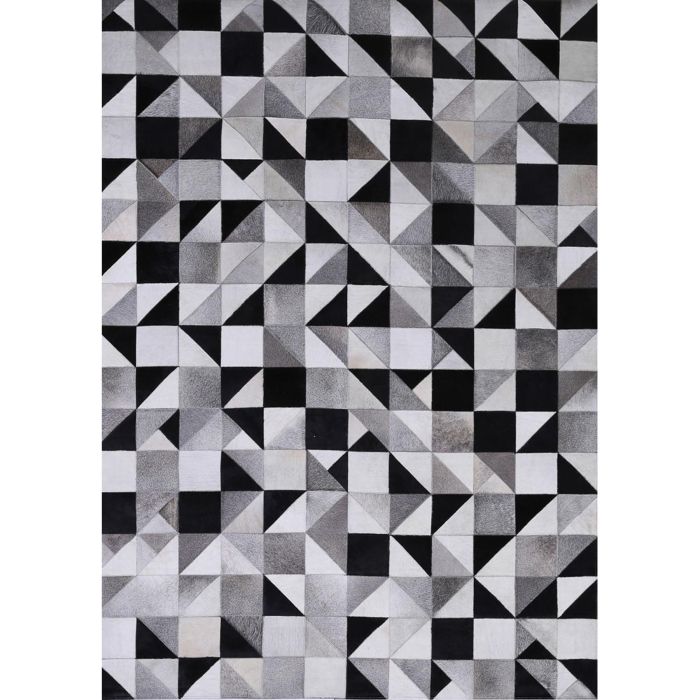 GEOMETRIC (200x300cm) Handmade Cowhide Carpet (EXPIRING)