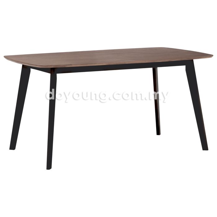 BAYLEE (150x90cm MDF - Black) Dining Table (EXPIRING)*