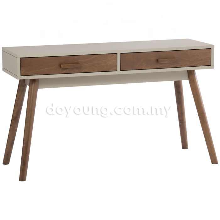 BOWMAN (120x40cm Light Taupe) Console Table (CLEARANCE)*