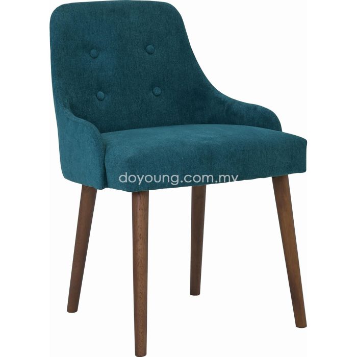 CAITLIN (Fabric, Teal) Low Back Side Chair (EXPIRING)