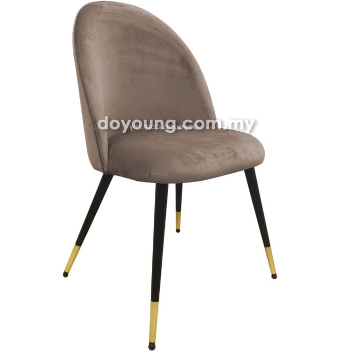CALLAS II (53cm Fabric - Brown) Side Chair