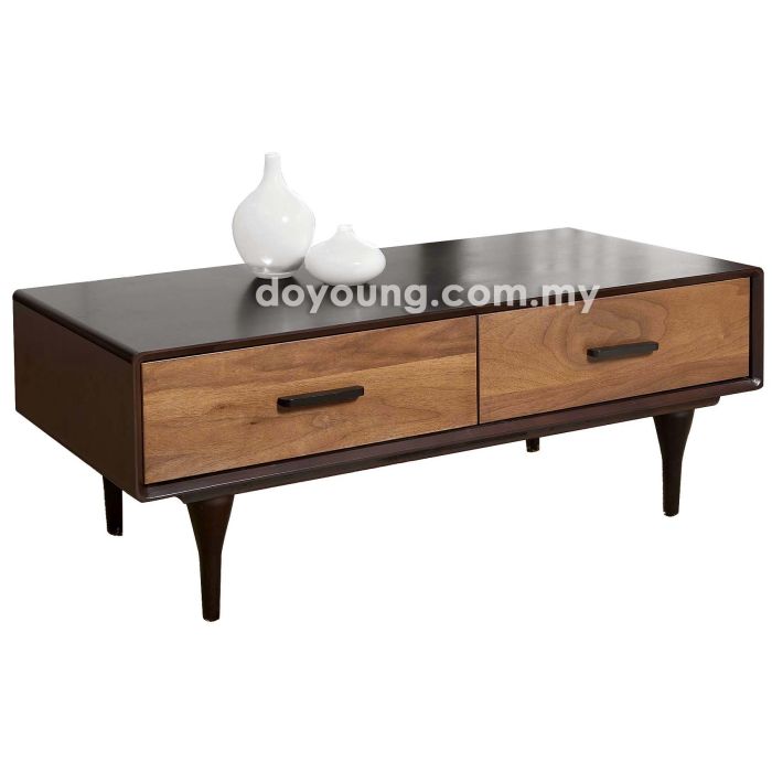 DAKARI (110x50cm Walnut) Coffee Table