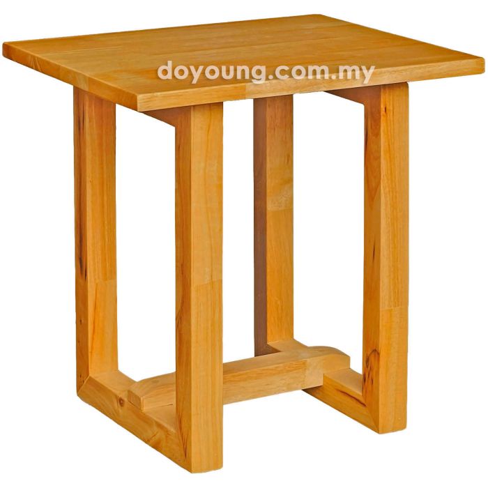 DALLAS+ (45H45cm Rubberwood) Side Table (CUSTOM)