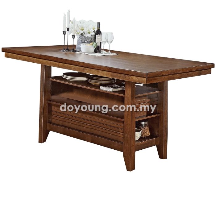 DAVIAN (180H90cm Rubberwood) Counter Table