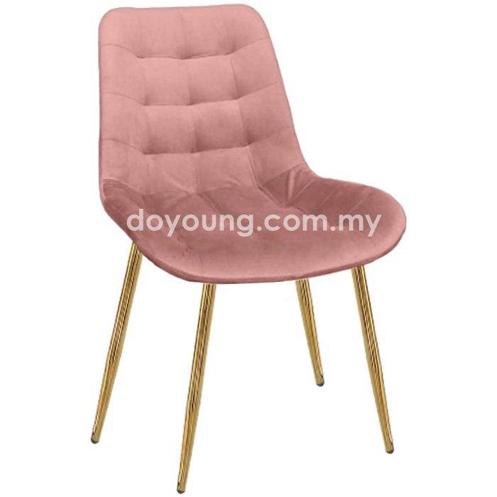FIERA VI (Velvet, Gold) Side Chair