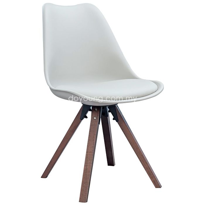 EMS W2 II (PP - Light Grey) Side Chair with Padded Seat