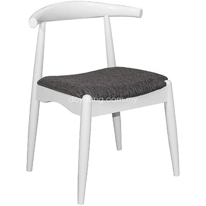 CH20 III ELBOW (White) Side Chair (replica)