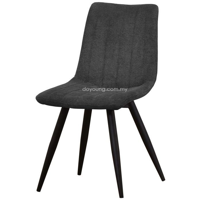 HEDDA (45cm Dark Grey) Side Chair (SA CLEARANCE x1)