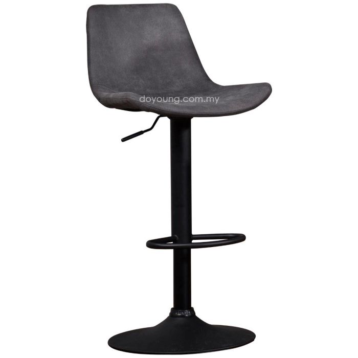 OSVALD (H108cm) Hydraulic Counter-Bar Chair-Grey