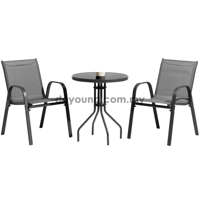 MENUVA (1+1+Table) Outdoor Dining Set