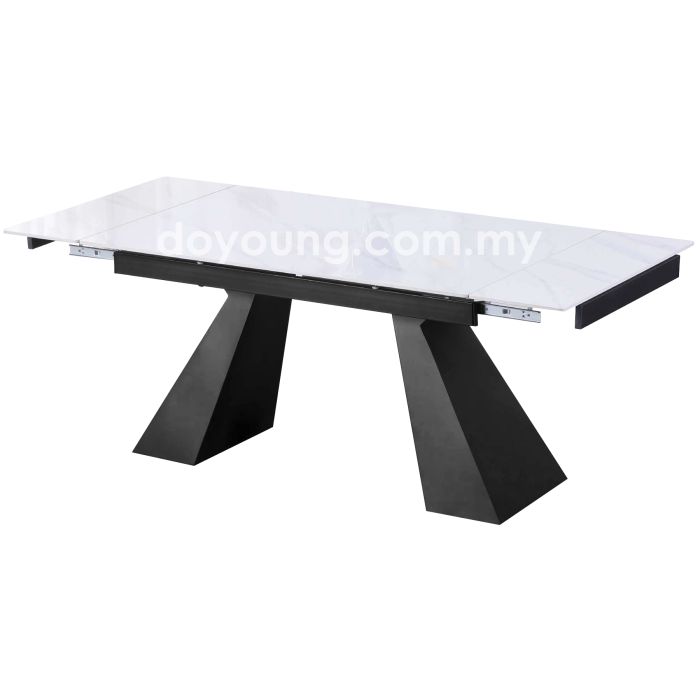 ELIOT IV (137-197x88cm Ceramic) Expandable Dining Table (EXPIRING)
