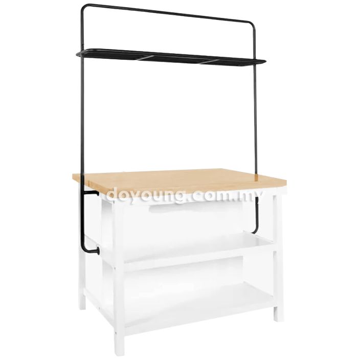 EMOID (110x78cm Rubberwood) Counter Table