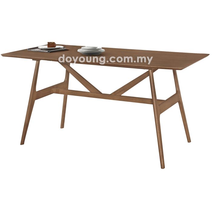 GAUDI III (160x80cm Rubberwood) Dining Table