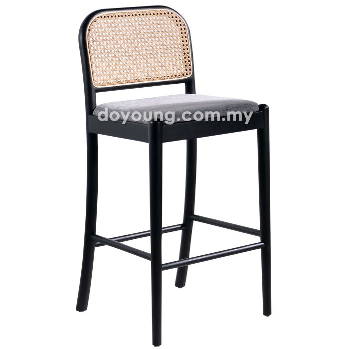 CAMARA Wooden III (SH68cm PE Rattan) Counter Chair