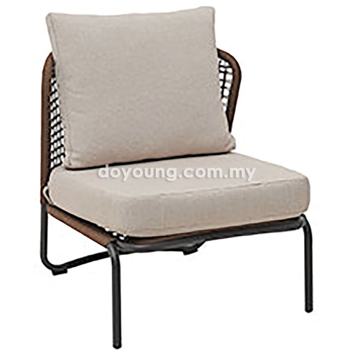GLOVER III (67cm Aluminium, HDPE) Outdoor Side Chair*