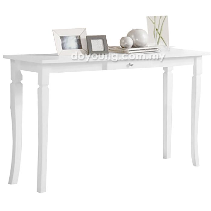 HAGAN II (122x41cm White) Console Table (PG ONLY)