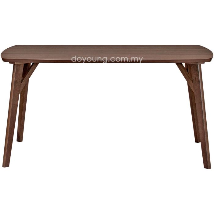 HALVOR II (150x90cm Honeycomb+Veneer - Reddish Walnut) Dining Table*