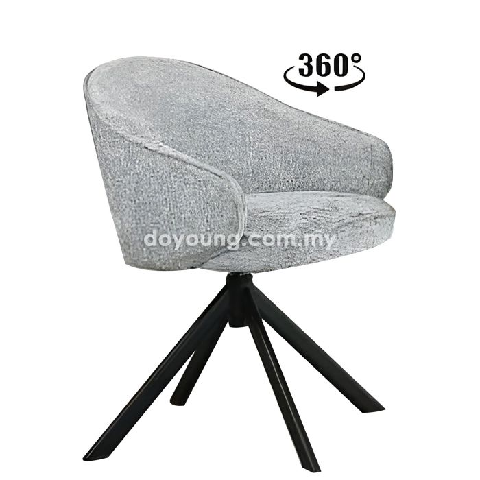 LAWSON II (Fabric) 360° Swivel Armchair